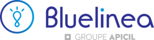 Logo Bluelinea, téléassistance (Groupe APICIL)